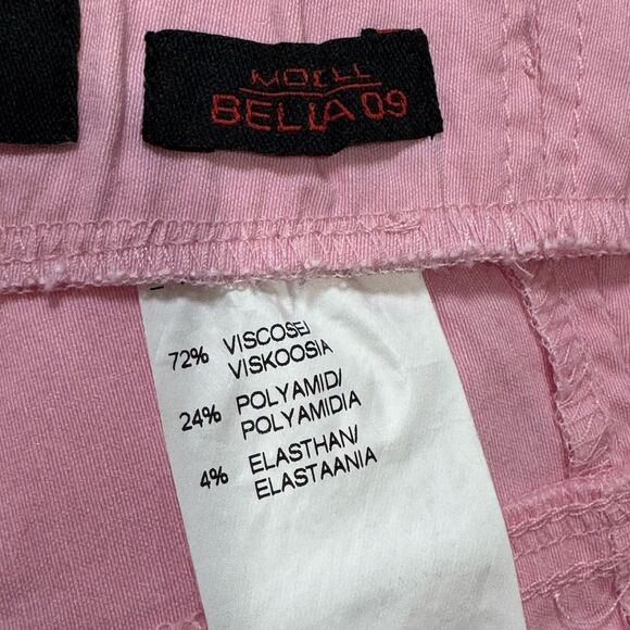 ROBELL BELLA 09 ANKLE GRAZER TROUSER. SOFT PINK. - Picture 8 of 9